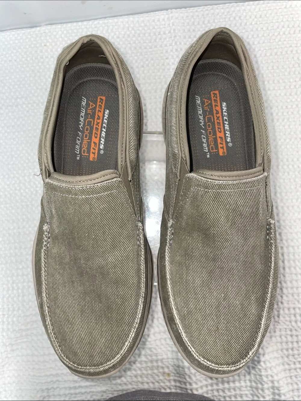 SKECHERS RELAXED FIT CRESTON MOSECO SLIP ON SHOES FTL-07-103